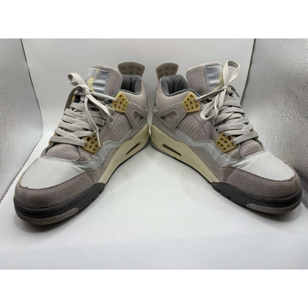 Air Jordan 4 Retro SE Craft Photon Dust Grey & White‎ Mens 7.5